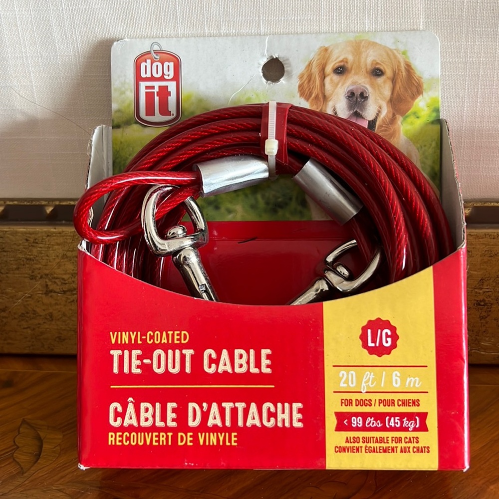 Vinyl Coated Tie-Out Cable